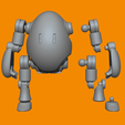The-Egg-Robot-1.png The Egg - Poseable Egg Shaped Robot Toy