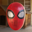 spectacular-1.png Spectacular Spiderman Faceshell and Lenses STL FILE