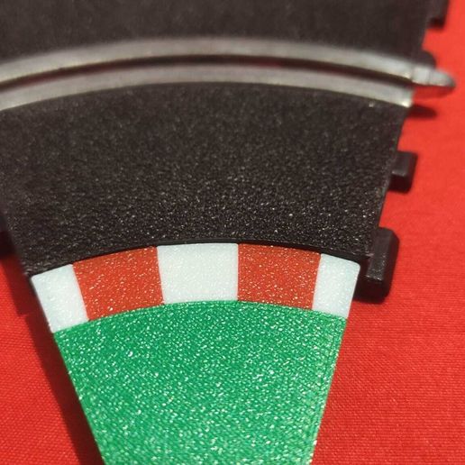 ♟ Piano (edge) inside for R1 Scalextric curve・ STL File for 3D printing ...