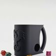 il_1140xN.5471837103_l59f.jpg Modern Dragon Can Dice Tower Holder (no supports needed)