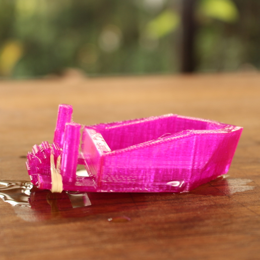 Paper boat with propels