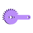 part9.STL Gripper : Effector ending for Robot arm