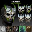 GHOST-CONDEMNED-MASK-CAPA.jpg Ghost Condemned Operator Simon Riley Mask - Call of Duty - Modern Warfare 2 - WARZONE - STL model 3D print file