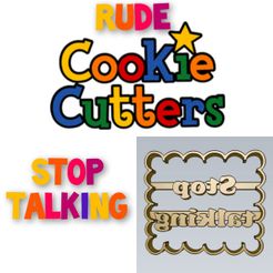 WhatsApp-Image-2021-08-17-at-10.39.23-PM.jpeg AMAZING Stop talking Rude Word COOKIE CUTTER STAMP CAKE DECORATING