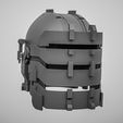 DeadSpaceT7.jpg Dead Space Engineer Helmet - 3D Printable STL Model