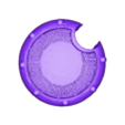 Greek_Inspired_Sci_fi_2R.stl Escudos de ciencia ficción de inspiración griega