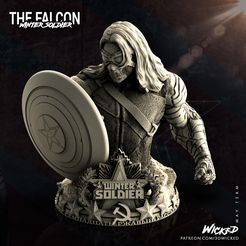 052521-Wicked-May-term-promo-01.jpg Download file Wicked Marvel Winter Soldier Bust: STLs ready for printing • 3D printable object, Wicked