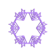 Snowflake Small 078.stl STL file 100 Snowflakes・3D printable model to download, abbymath