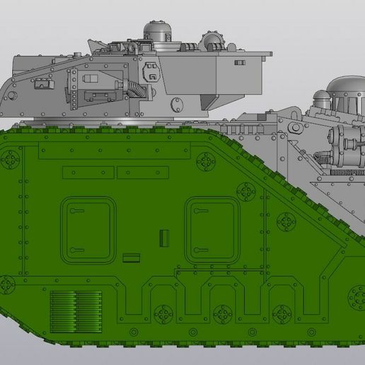Screenshot_06.jpg Download STL file 4th planet battle tank • 3D printing design, Solutionlesn