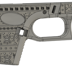 Screenshot-121.png STL file glock 26 aztec stipple・Model to download and 3D print