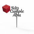 feliz-cumple-Abu.jpg Happy Birthday Abu Cake Topper