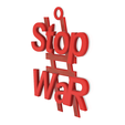 StopWar-02-v3-03.png Decor Sign "STOP WAR IN UKRAINE" PUTIN STOP - everyone should make and hang this sign everywhere - symbol signpost movement and direction real 3D Relief For CNC building decor wall or door-mount for decoration sw-02 3d print