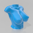 08.png STL file Bust Big tits・3D printing template to download