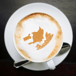 wolf_coffee.png Grimdark coffee stencil - Space Wolf