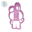 Bts-Cooky-6cm_cp.png Set collezione BT21 - BTS - Tagliabiscotti - Fondente