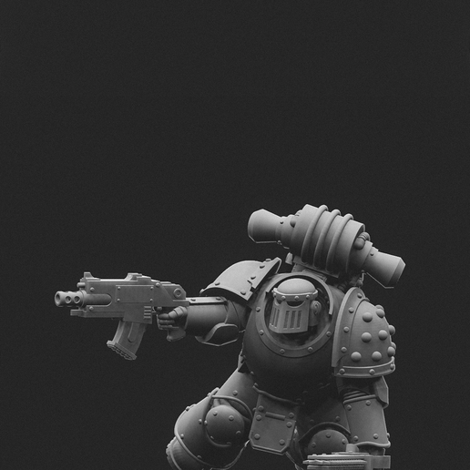 🔥 UPSCALED Rivet armor fire squad・ 3D File for 3D printing・Cults