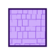 25mm Square Base Random Tile_06.STL 25mm Square Random Tile Base