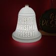 IMG_20240129_145906830.jpg Ghost Of Christmas Present A CHRISTMAS CAROL BELL ORNAMENT TEALIGHT