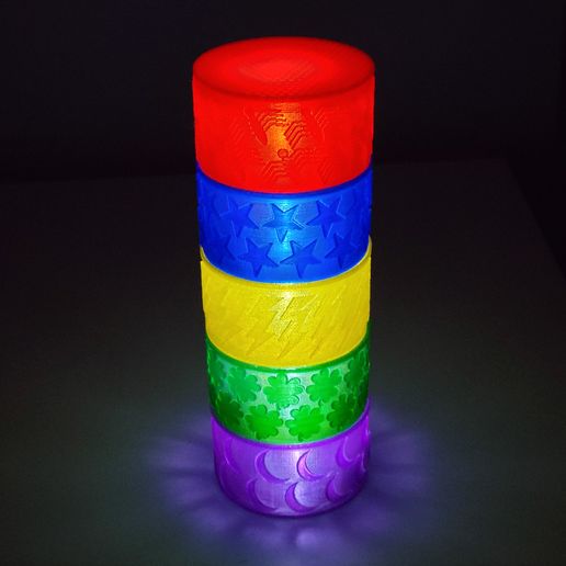 🕯️ Light Stackers・ STL File for ・Cults