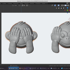 Captura de pantalla_2019-12-13_21-07-20.png Fichier STL LES 3 SINGES EMOJI・Objet pour impression 3D à télécharger