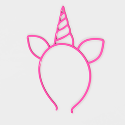 unicorn_diadem_2022-Apr-10_01-15-10PM-000_CustomizedView12138261460.png Datei STL Einhorn-Stirnband・Design für 3D-Drucker zum herunterladen