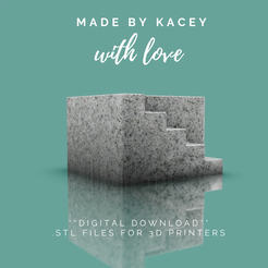 25.png Datei STL 3D-Druckbare STL-Datei. Quadratisches Pflanzgefäß für Büro oder Zuhause, entworfen für einen Sukkulentengarten, eine Moosschale und verschiedene Pflanzen - Sofortiger Download - Sq 2・Modell für 3D-Druck zum herunterladen