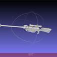 meshlab-2021-12-01-16-09-30-39.jpg Sword Art Online Sinon Hecate II Rifle Basic Model
