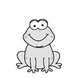 frog-212x250.png Hidden Lithophane Loonie Shopping Cart Tokens