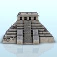 52.jpg Mesoamerican pyramid with sanctuary 32 - Maya Aztec Cuetzpal Seraphon Lizardmen Medieval Age of Sigmar Warhammer