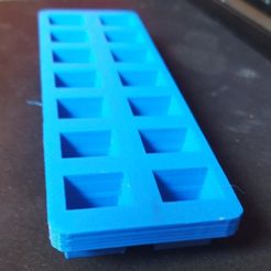 3D Printed Personalized Ice Cube Tray by joeybonez