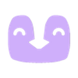 face.stl Pingüino con manos móviles llave colgador ( No necesita hardware)