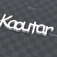 3d.png customizable keyring Kaoutar