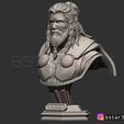 07.JPG Thor Bust Avenger 4 bust - Infinity war - Endgame - Marvel 3D print model