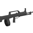 Type-95-automatic-rifle.png OBJ file Type 95 automatic rifle・Design to download and 3D print
