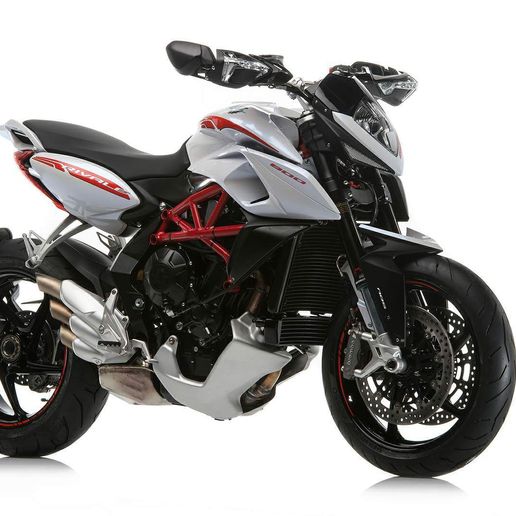 mv augusta rivale 800 2016 1:1 3d model