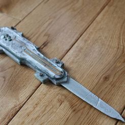 720X720-8bef45d2f5b58f5451f5aa4a86bea921712fc27d.jpg STL file Assassins Creed Black Flag Hidden blade・3D print design to download