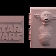 5.jpg Star Wars Yoda in Carbonite 3D Print