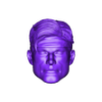 283. Zandar Head (Standar Peghole).stl Zandar fan art head 3D printable File For Action Figures
