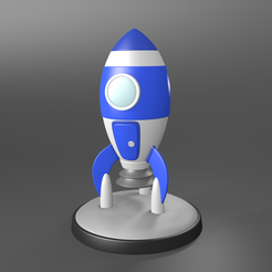 rochet.png pencil or pencil holder with rocket look