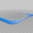 up_plate.png Tray for X12S Horus. V2. 3D and CNC. Pulpit, Senderpult.