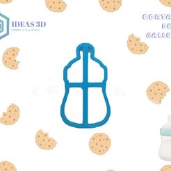 4.jpg Fichier STL Découpeur de biscuits pour douche de bébé・Design imprimable en 3D à télécharger, GerardoVargas