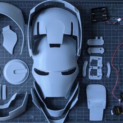IronMan.jpg Iron Man Helmet, Articulated, Wearable