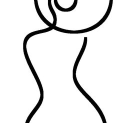 femme-nue-dos.jpg STL-Datei Aufkleber nackte Frau herunterladen • 3D-druckbare Vorlage, dderaedt