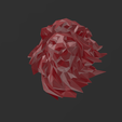 Screenshot_5.png Lion Head - Low Poly