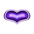 base_corazon.stl Сердце с буквами, которые можно менять