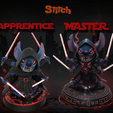 Stitch-promo.png Sith Stitch Dual Pack - Two Models (STL & GLB) | Star Wars Crossover