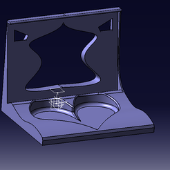 002.1.png Free STL file Photo holder・Object to download and to 3D print