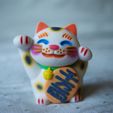 happy_cat_12.jpg Fichier 3D maneki-neko -happy cat- full color version・Plan à imprimer en 3D à télécharger