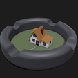Screenshot-2782.png Minimalist Ashtray with House