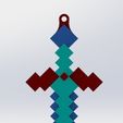 Espada1.jpg Minecraft sword keychain ⚔️